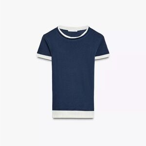 Zara Navy Blue Kids T-Shirt size M